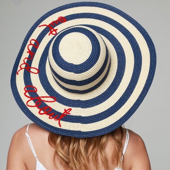 Marcus Adler New York Accessories - **WIDE BRIM WOMENS SUMMER BEACH FLOPPY HAT
